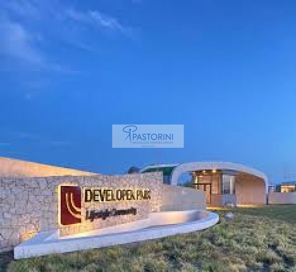 EN VENTA LOTE en DEVELOPER PARK BIO 1