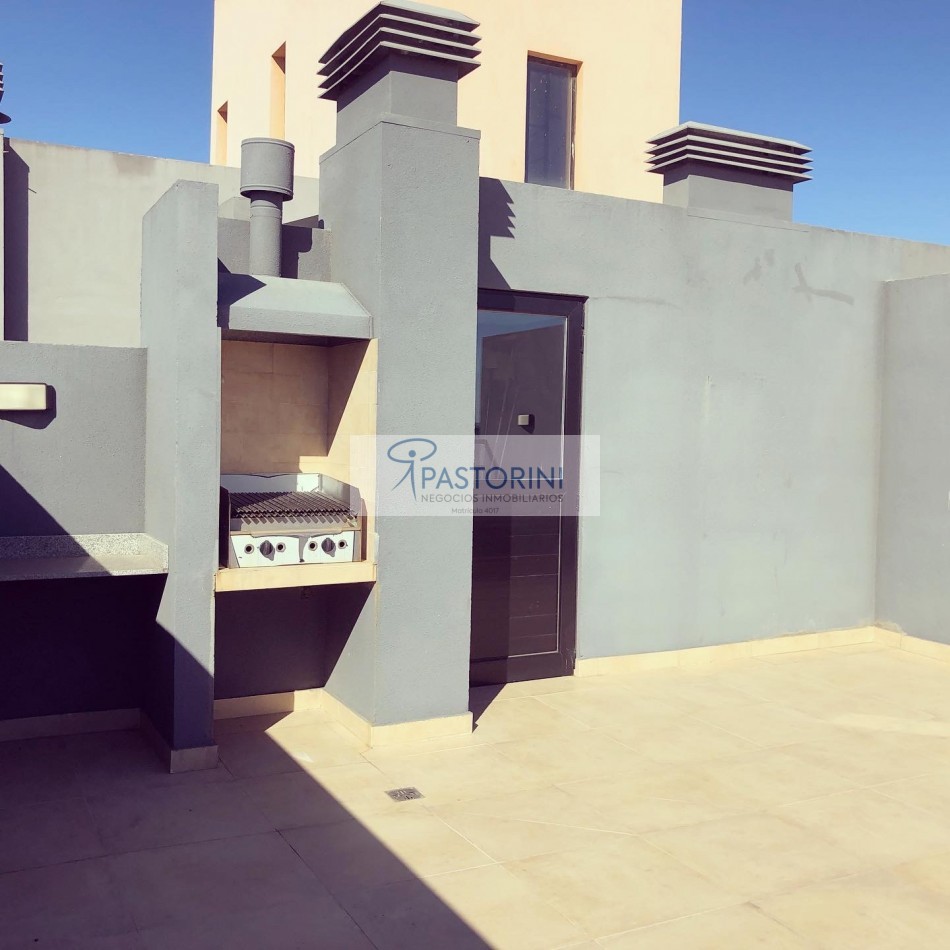 Semipiso de 3amb con terraza privada equipada