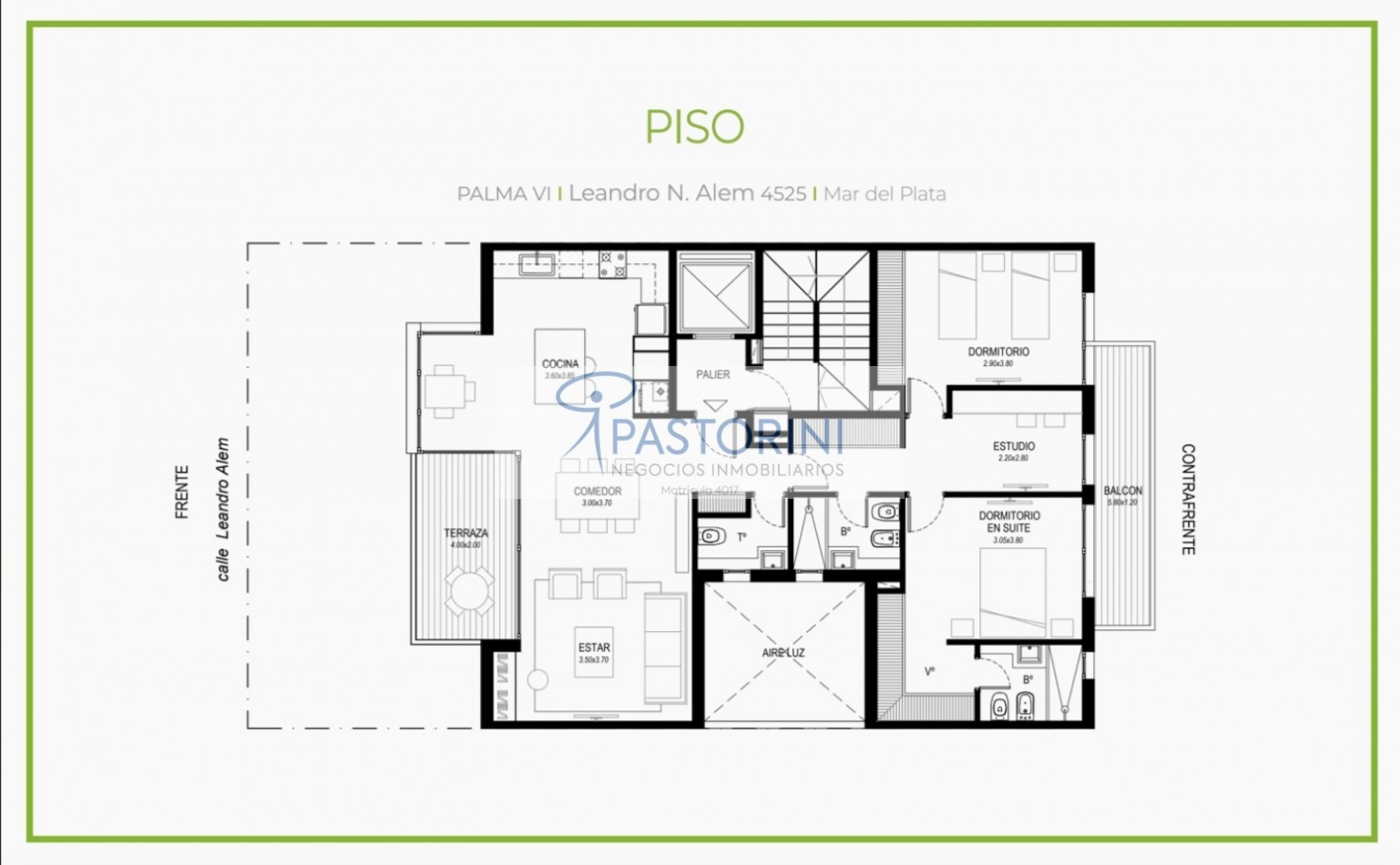 Piso en pozo en venta frente al golf...frente al mar