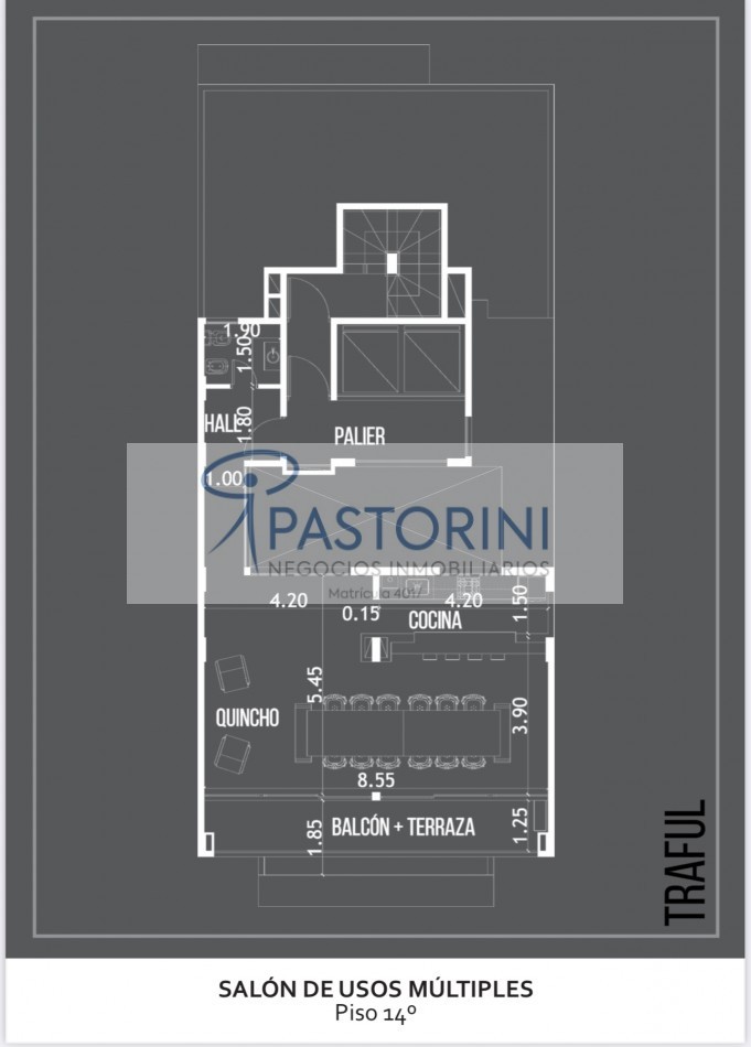 Moderno Departamento en Duplex en Plaza Mitre con COCH y baulera